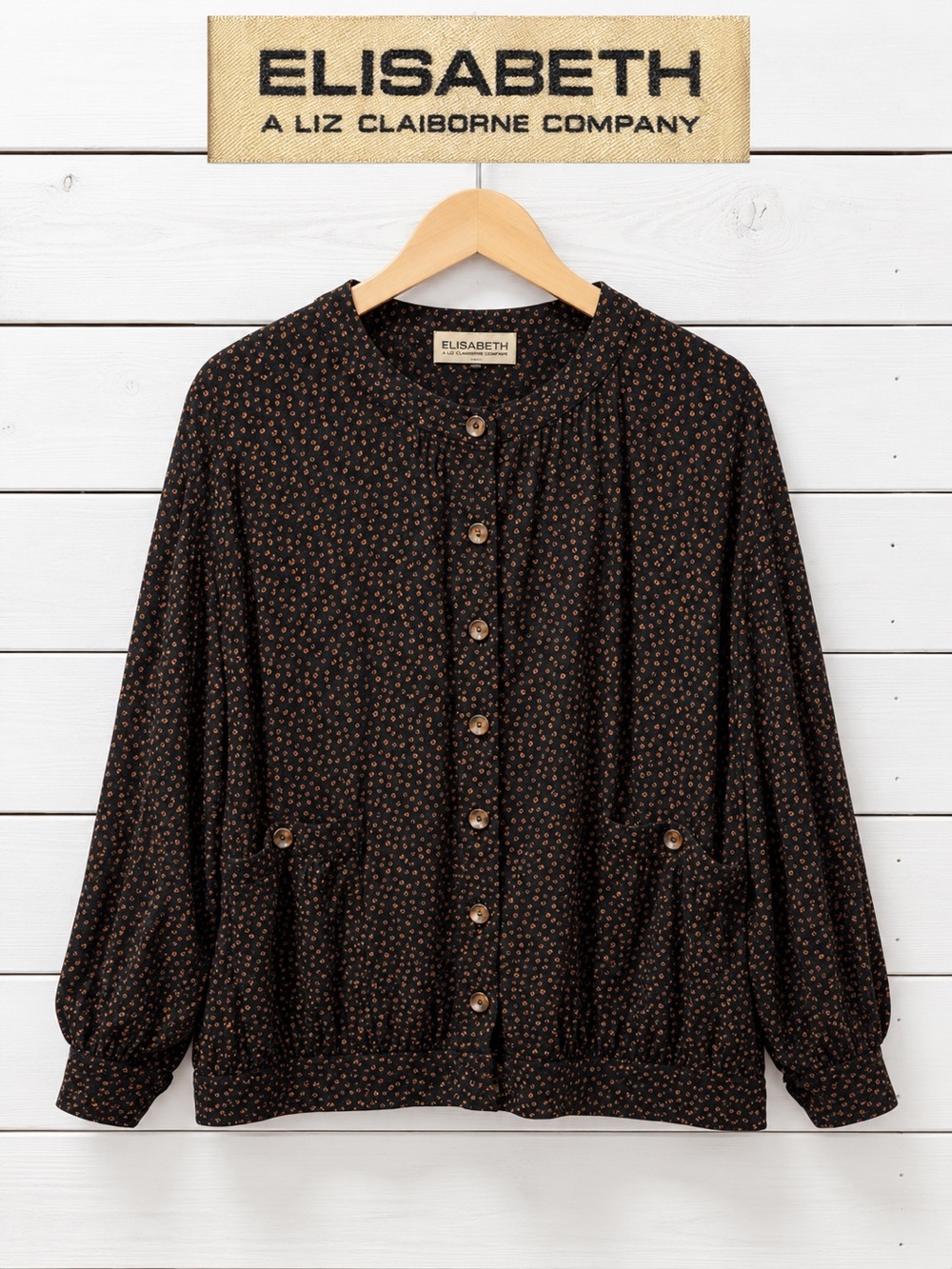 Vintage ELISABETH – Liz Claiborne – Blouse Jacket – Size 22